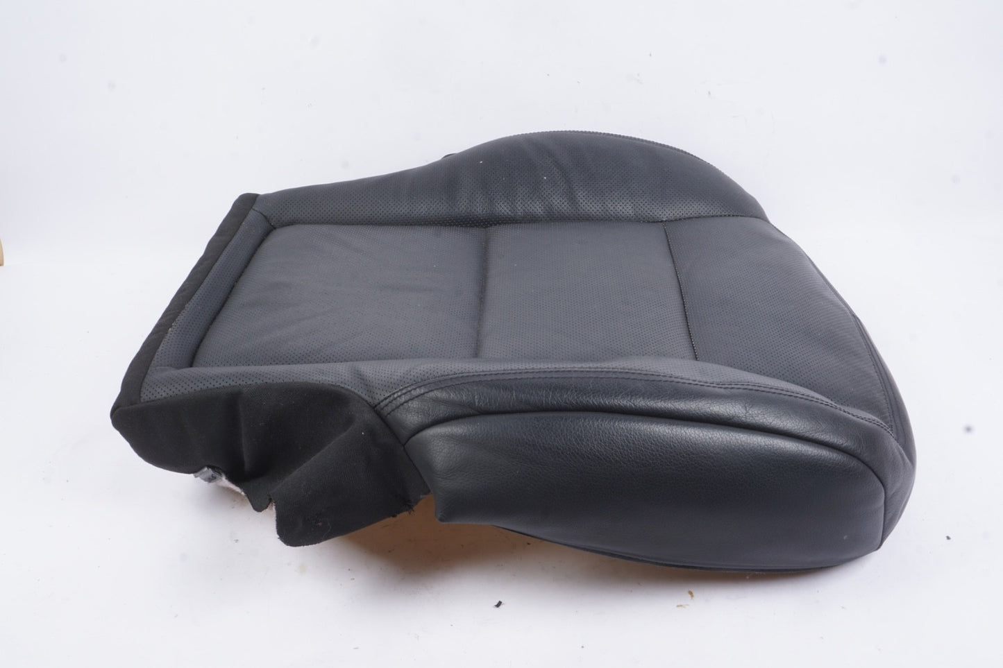 10-13 Mercedes W221 S550 S400 Front Right Seat Cushion Bottom Lower Black OEM