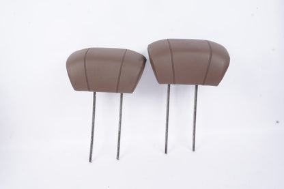 2014 - 2017 MERCEDES S550 W222 REAR SEAT HEAD REST HEADREST OEM BROWN PAIR