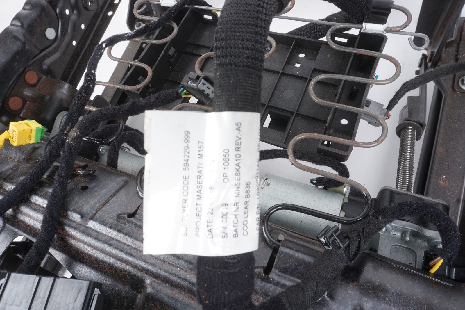 2014-2021 Maserati Ghibli Front Right Passenger Seat Track Rail Frame OEM