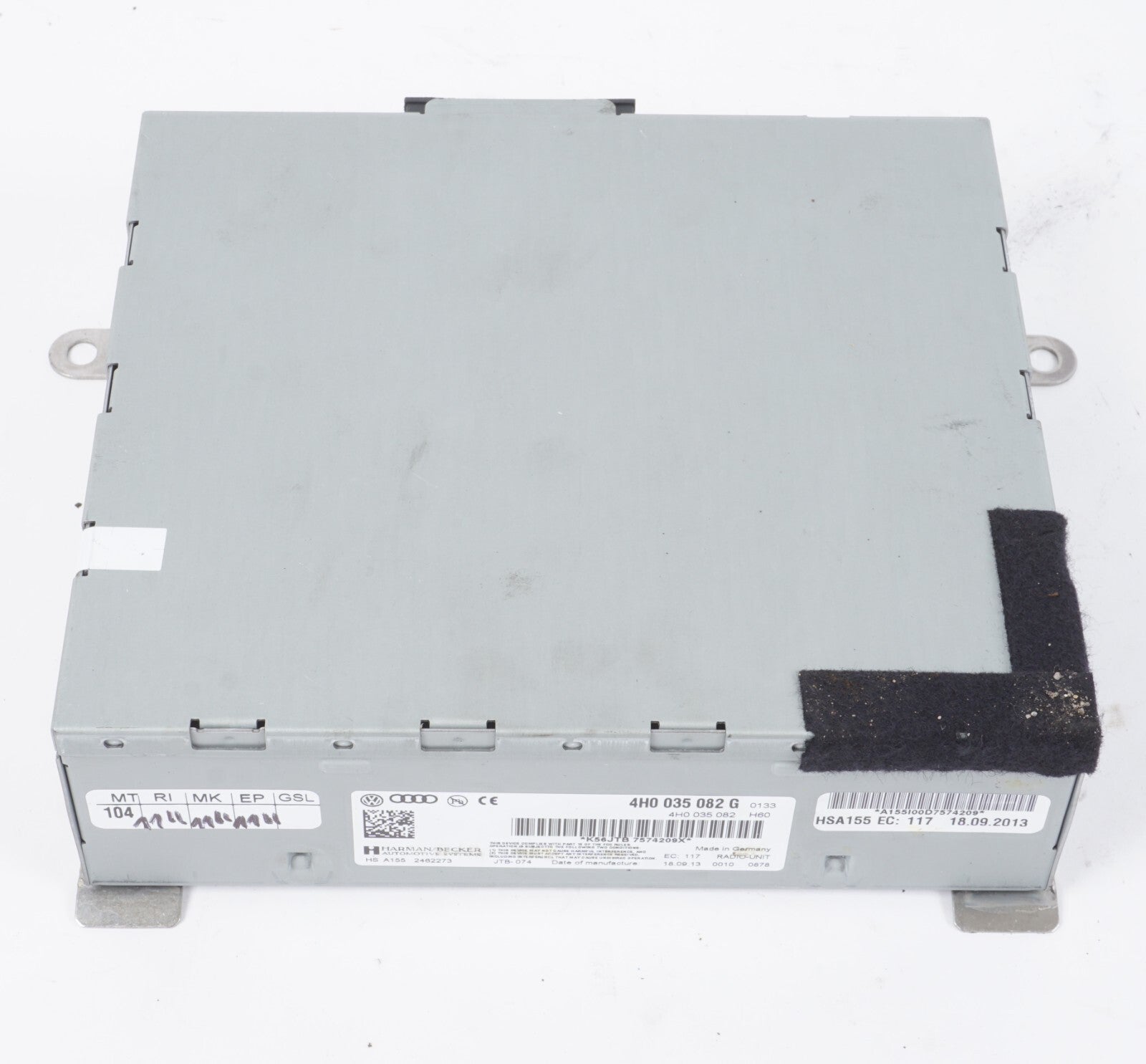 12-17 AUDI A8L A8 AM FM Radio Receiver Module 4H0035082G OEM