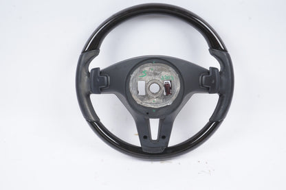 WOOD LEATHER STEERING WHEEL PEDAL SHIFT MERCEDES CLS63 CLS550 E350 E550