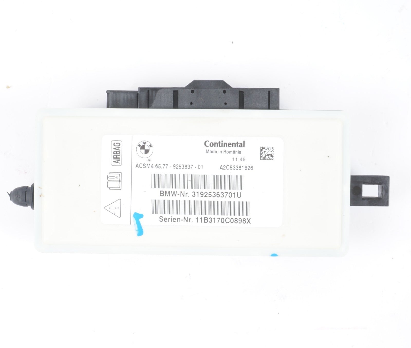 2012 - 2018 BMW 650i 640i Control Module Computer 31925363701 OEM