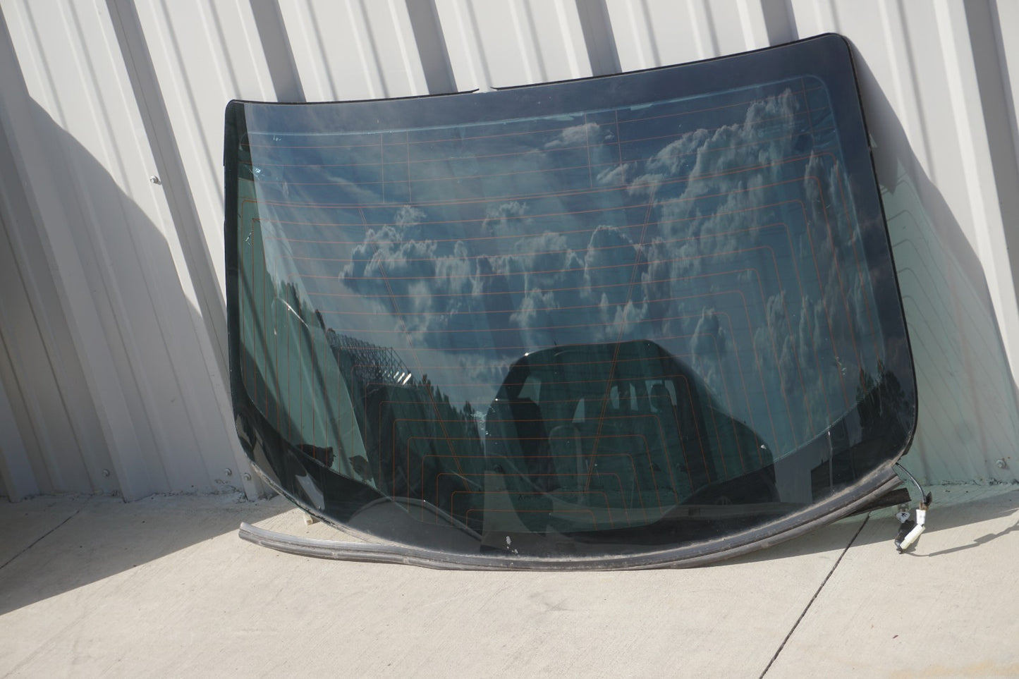 2014-2024 Maserati Ghibli S Q4 Rear Back Window Glass 673003590 OEM