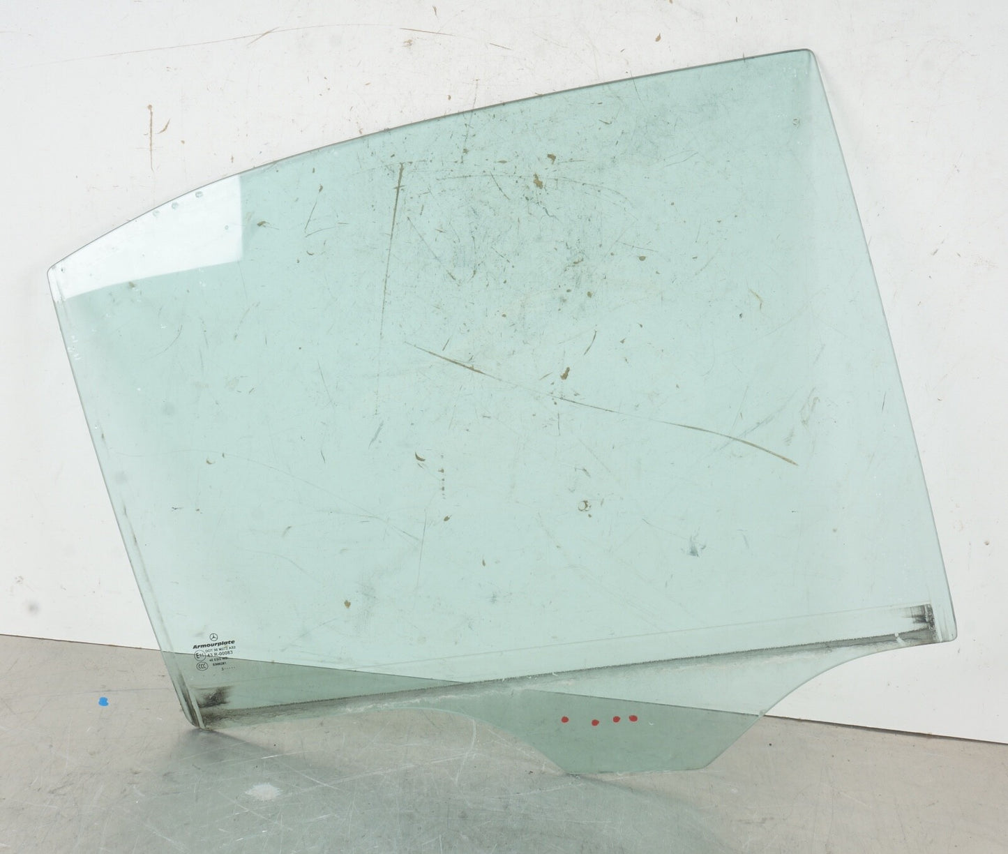 08-14 Mercedes C200 C250 C300 C350 Rear Right Passenger Side Door Window Glass
