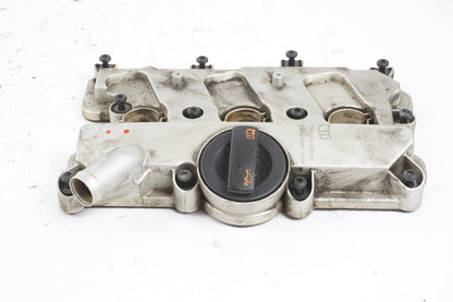 12-15 AUDI A8L A8 3.0L ENGINE CYLINDER HEAD VALVE COVER LEFT DRIVER SIDE OEM