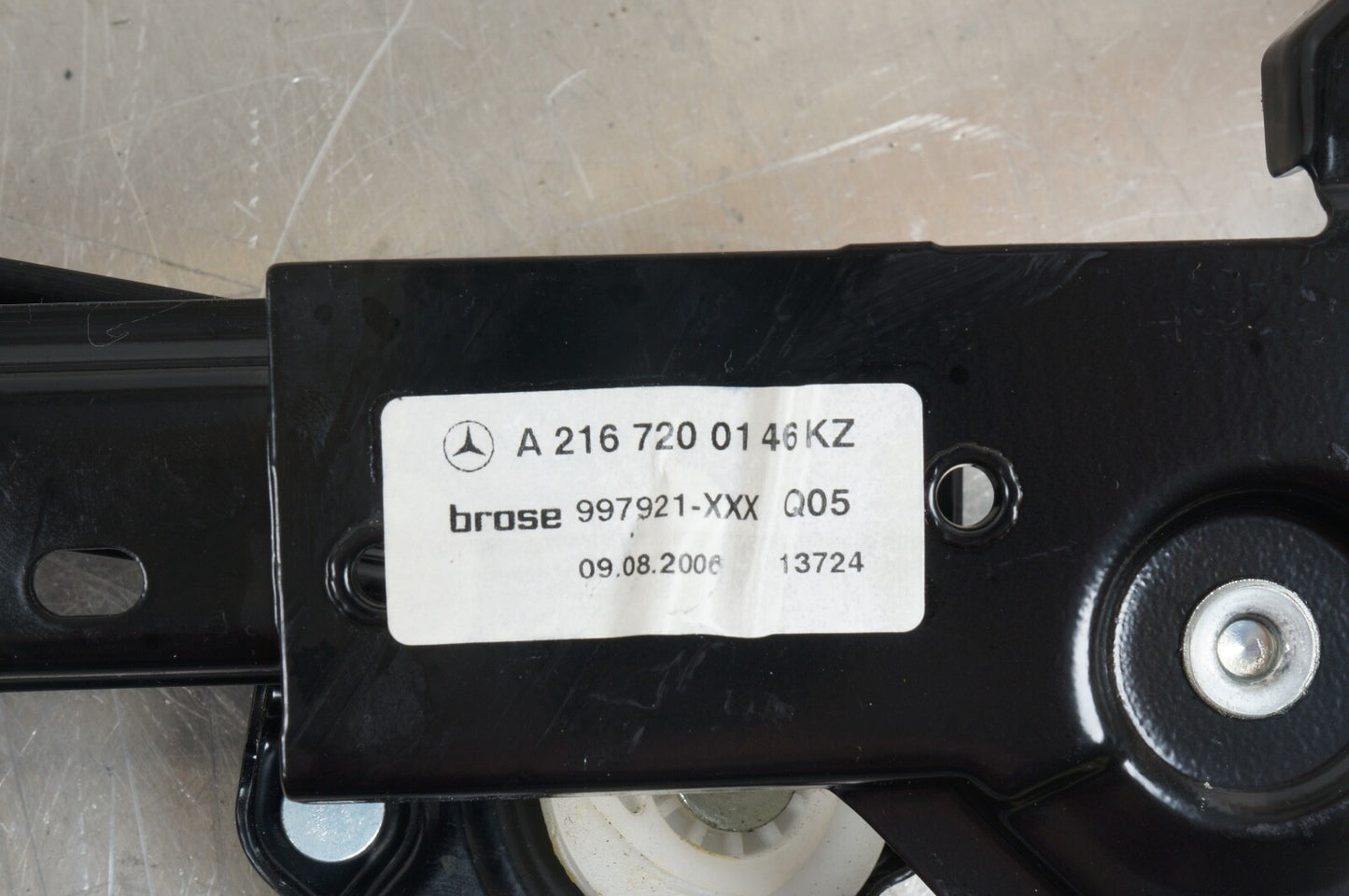 07-14 Mercedes W216 CL550 CL65 AMG Front Left Driver Window Regulator Motor OEM