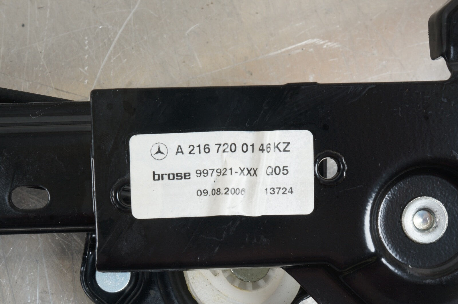 07-14 Mercedes W216 CL550 CL65 AMG Front Left Driver Window Regulator Motor OEM