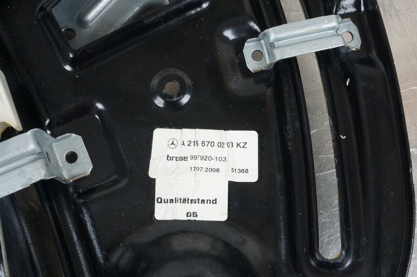 07-14 Mercedes W216 CL600 CL63 AMG CL550 Rear Right Window Regulator Motor OEM