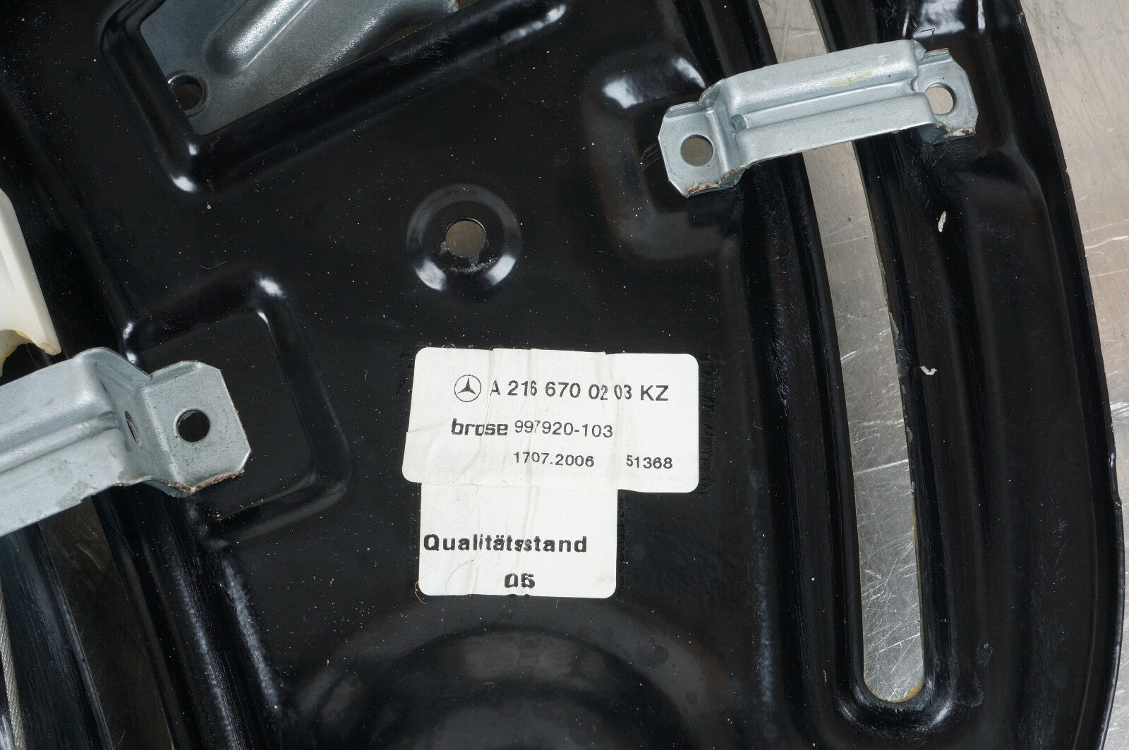 07-14 Mercedes W216 CL600 CL63 AMG CL550 Rear Right Window Regulator Motor OEM