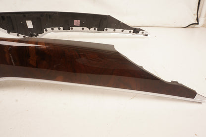 2012 2013 2014 2016 Audi A6 A7 C7 CENTER CONSILE TRIM BEZEL WOOD FRAME OEM