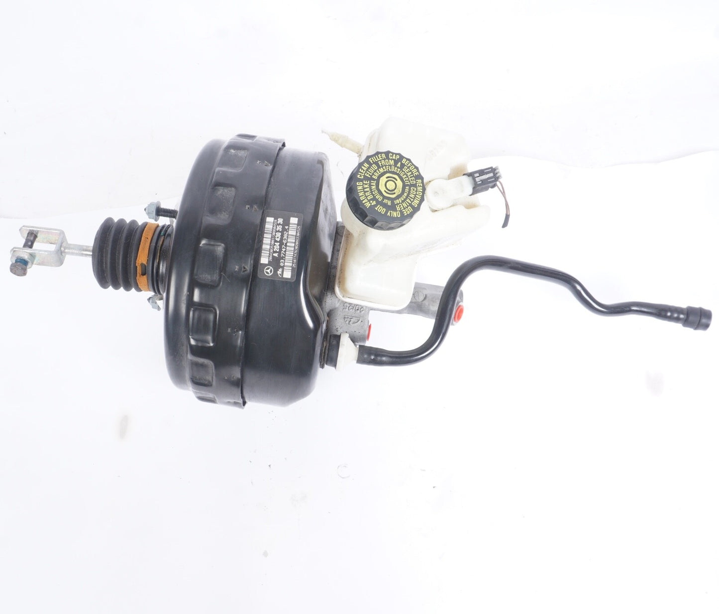 08-15 Mercedes W207 C250 E350 Power Brake Booster Master Cylinder Reservoir OEM