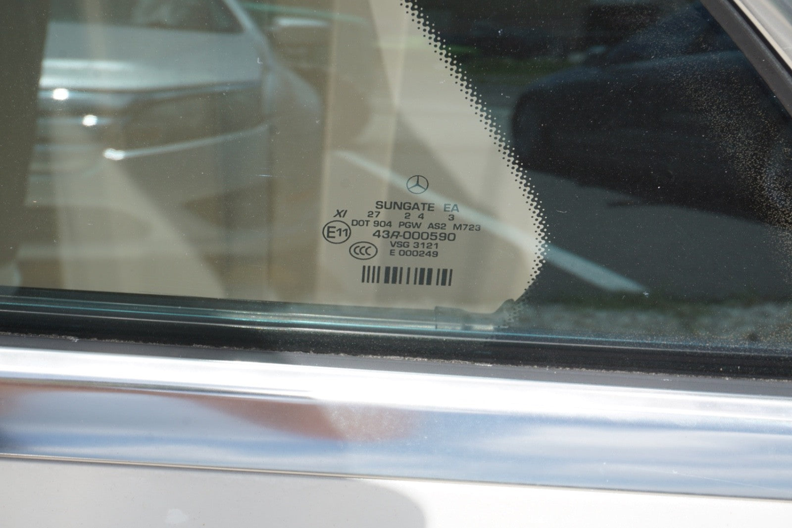 2014 - 2020 Mercedes W222 S600 S550 S560 Rear Left Driver Side Door Shell OEM