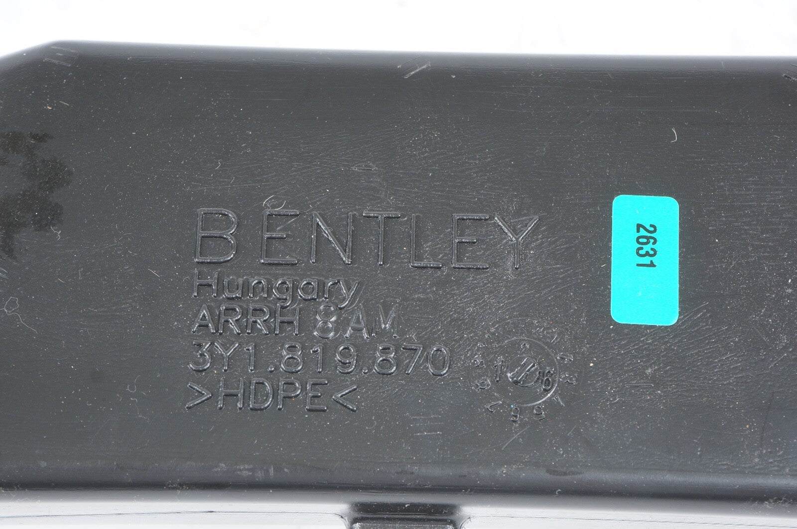 2010 - 2020 BENTLEY MULSANNE DRIVER SIDE A/C AIR CONDITIONER FRESH AIR DUCT