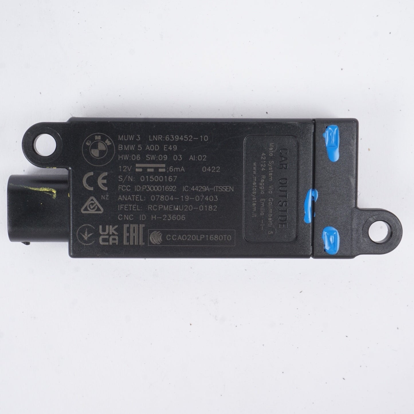 2022 BMW 435i 430I ANTI THEFT ALARM CONTROL MODULE 9233009 63945210 OEM