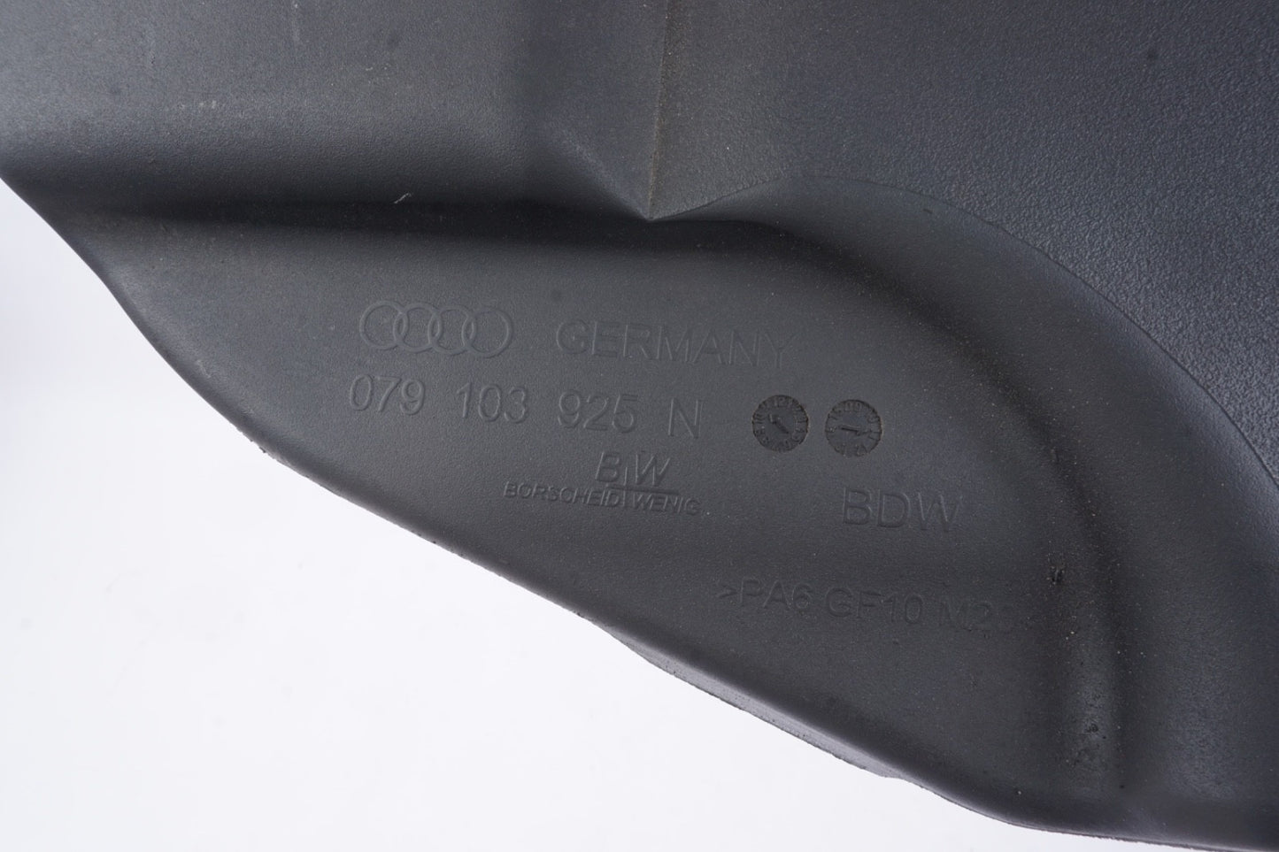 11-12 Audi A8 Quattro Engine Motor Appearance Forward Top Cover Panel OEM