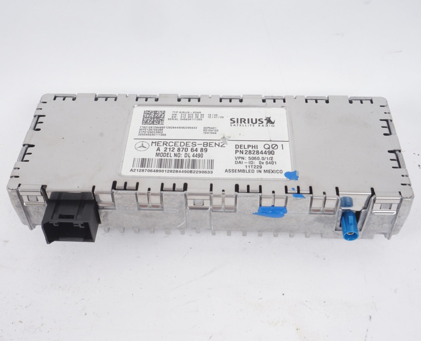 12-14 Mercedes W204 C250 C300 Sirius Satellite Radio Receiver 2128706489 OEM