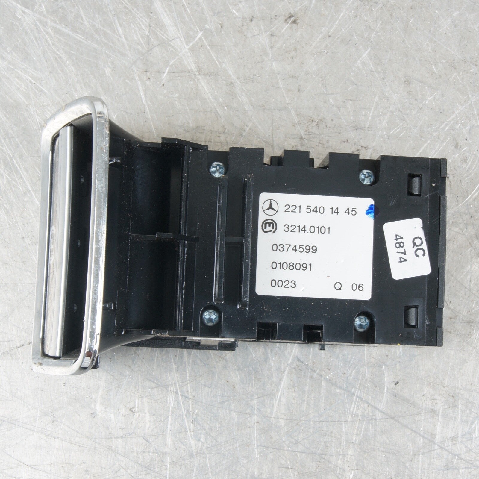 07-13 MERCEDES W216 CL550 S550 ELECTRONIC PARKING BUTTON CONTROL SWITCH OEM