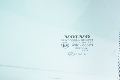 06-13 Volvo C70 Rear Right Passenger Side Window Quarter Glass Pane Oem