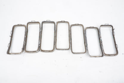 2019-2020 Jeep Renegade Front Grille Surround Bezel Chrome Set Of  7 OEM