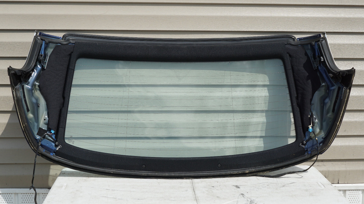 07 08 09 10 BMW 335i 328i E93 CONVERTIBLE REAR BACK WINDOW GLASS OEM