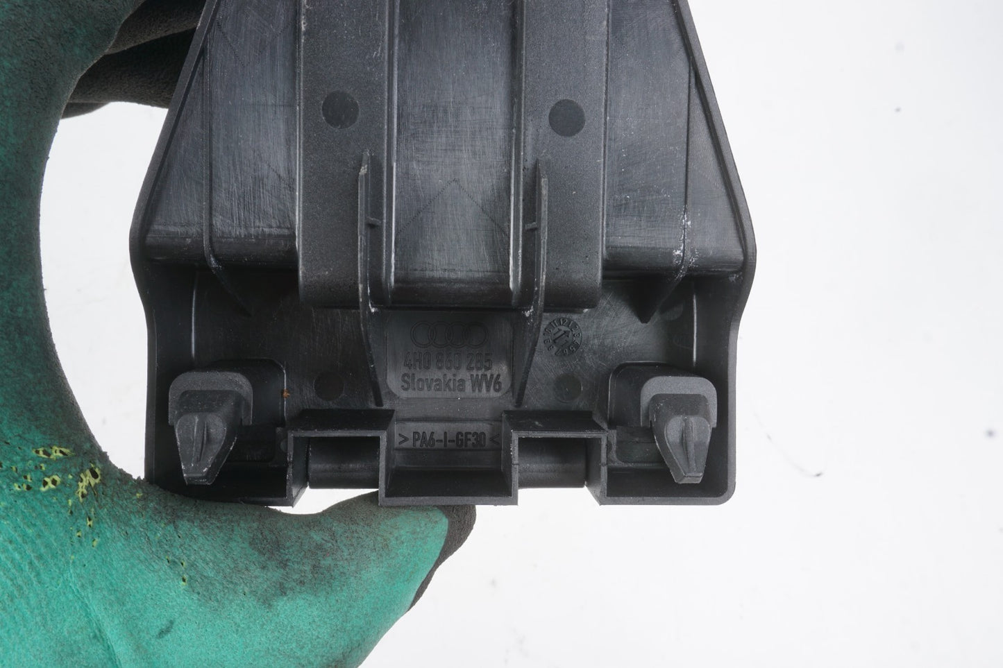 2011-2018 Audi A8 A8L S8 Safety Warning Triangle Bracket 4H0860285  OEM