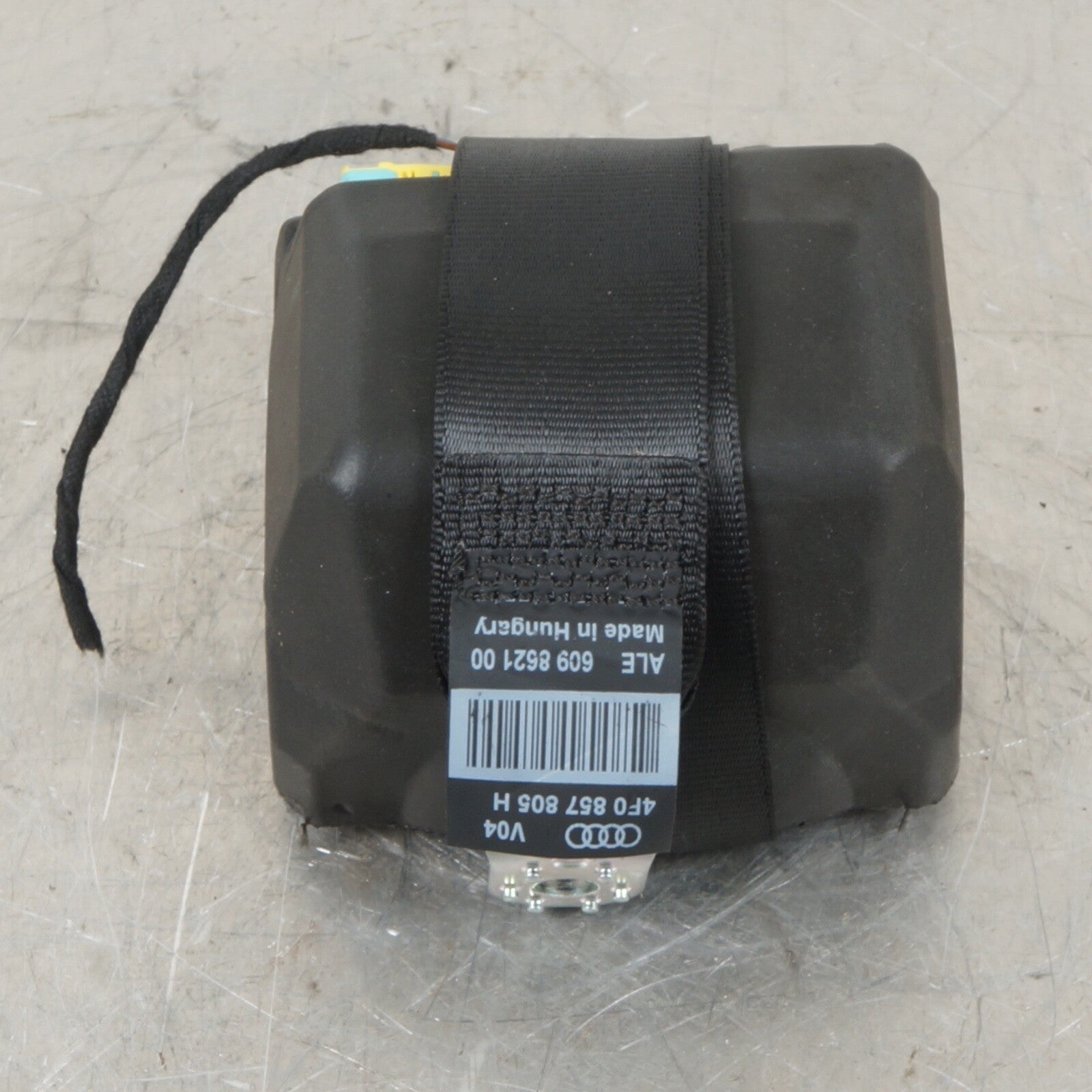 05-09 Audi A6 Rear Left / Right Seatbelt Seat Belt Retractor OEM 4F0857805 H