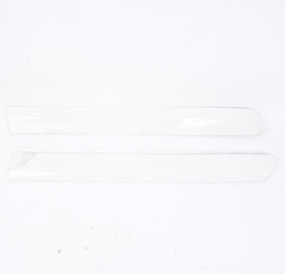 2006-2013 VOLVO C70 REAR QUARTER MOLDING TRIM LEFT & RIGHT SET OEM WHITE