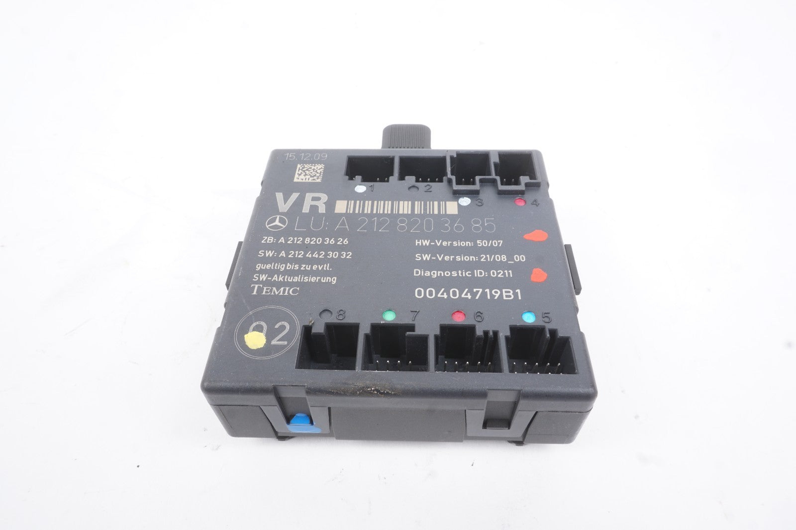 08-14 Mercedes-Benz C300 Front Right  Door Control Module 2128203685 OEM