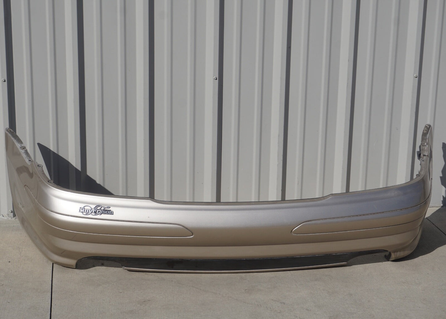 03-08 Mercedes R230 SL550 SL500 Rear Bumper Cover Assembly Oem