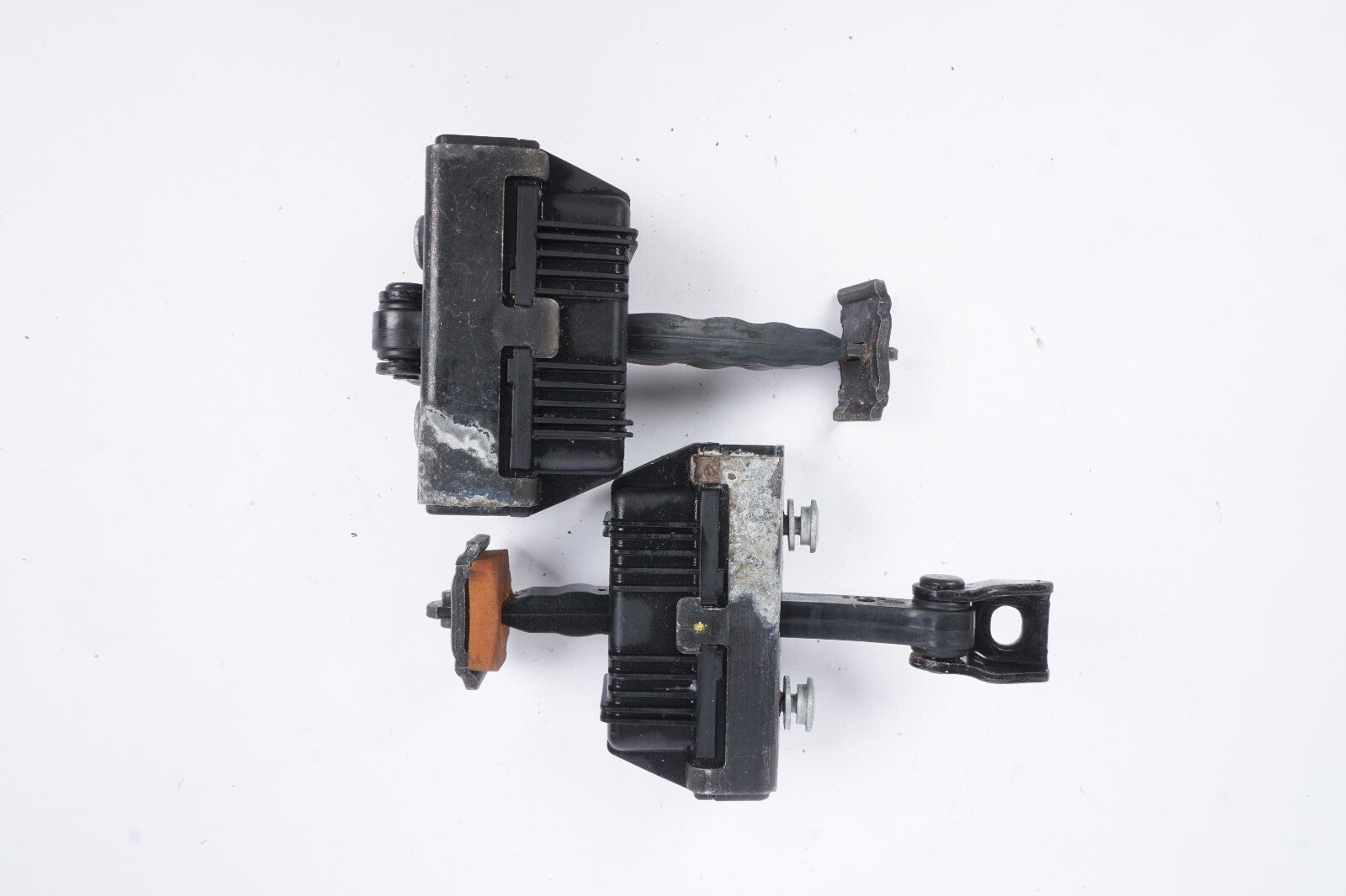06-10 BMW 650i E64 Door Check Strap Stopper Set Of 2 OEM