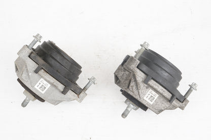 2014 - 2016 BMW 428i F32 COUPE ENGINE MOUNT BRACKET SET OF 2 OEM