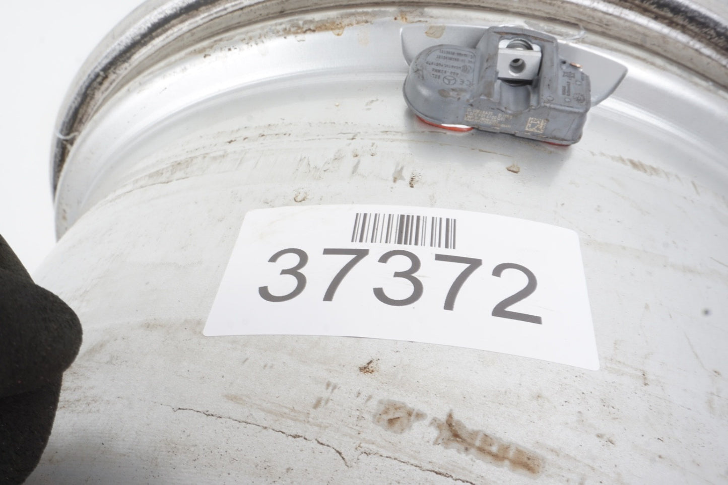 2003 - 2006 Mercedes R230 SL55 SL65 AMG 9.5 x 18 18" Rear Wheel Rim Silver OEM