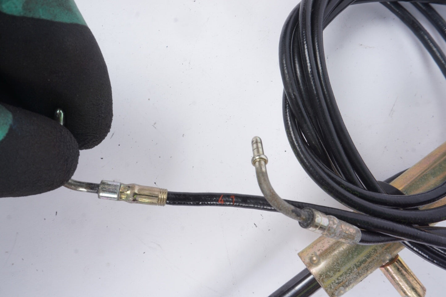 2003-2012 MERCEDES SL500 CONVERTIBLE ROOF HYDRAULIC CYLINDER SHOCK LINE 41 51