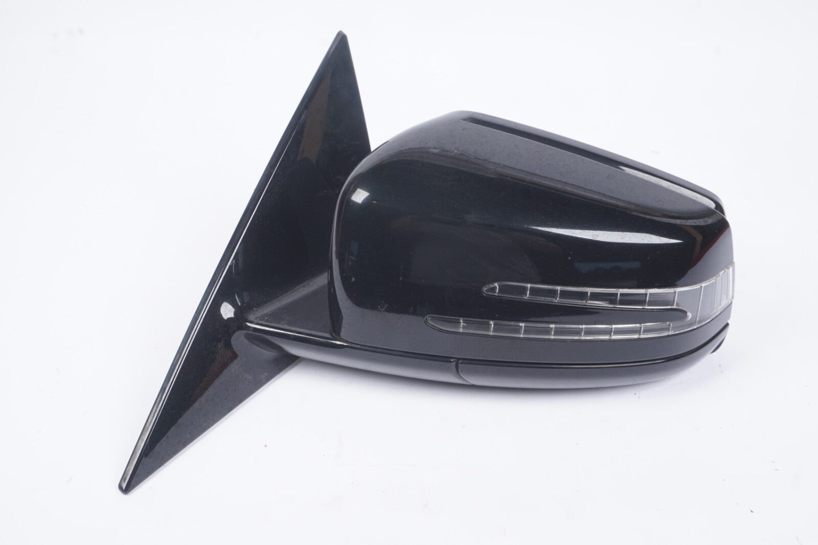 10-17 Mercedes W207 E350 E400 E550 Front Left Side Mirror Door Rear View Black