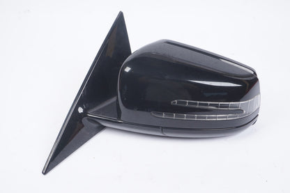 10-17 Mercedes W207 E350 E400 E550 Front Left Side Mirror Door Rear View Black