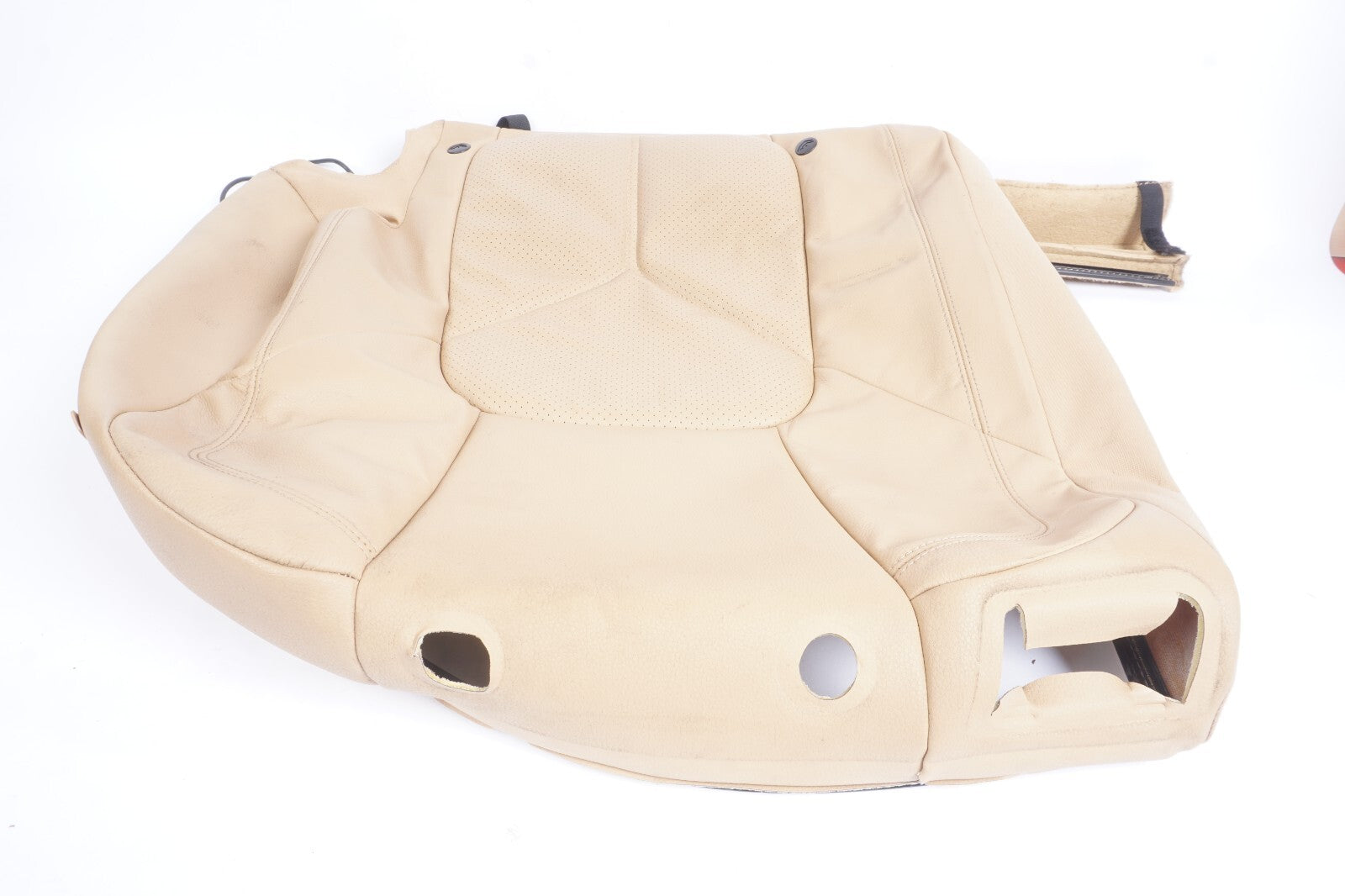 11-18 Porsche Cayenne 958 Rear Left Driver Side Top Upper Seat Cushion Cover OEM