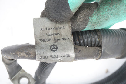 03-06 Mercedes R230 SL500 Battery Starter Alternator Cable Harness OEM