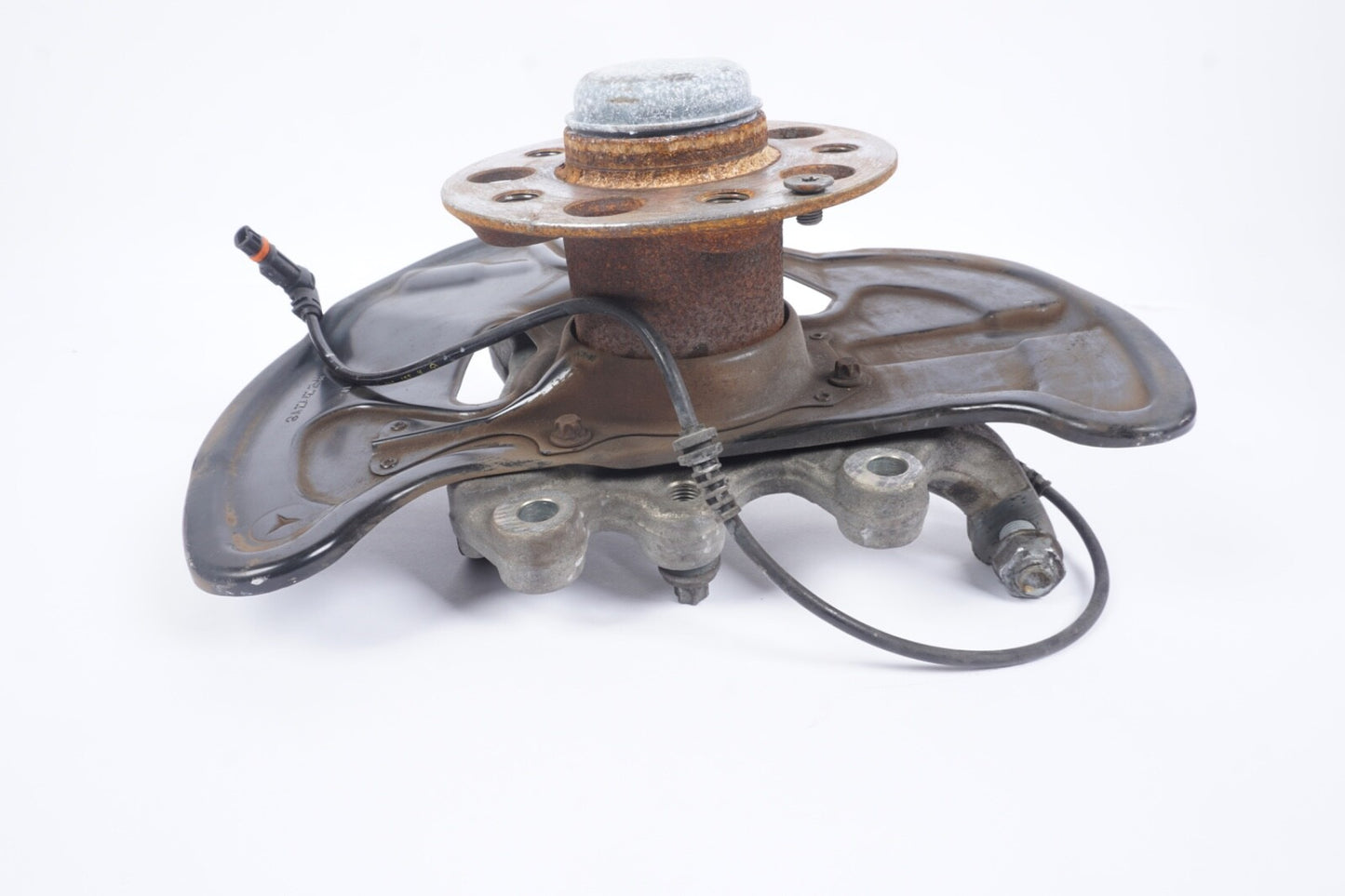 10-17 Mercedes W207 E350 E550 Coupe Front Driver-Left Spindle Knuckle OEM RWD