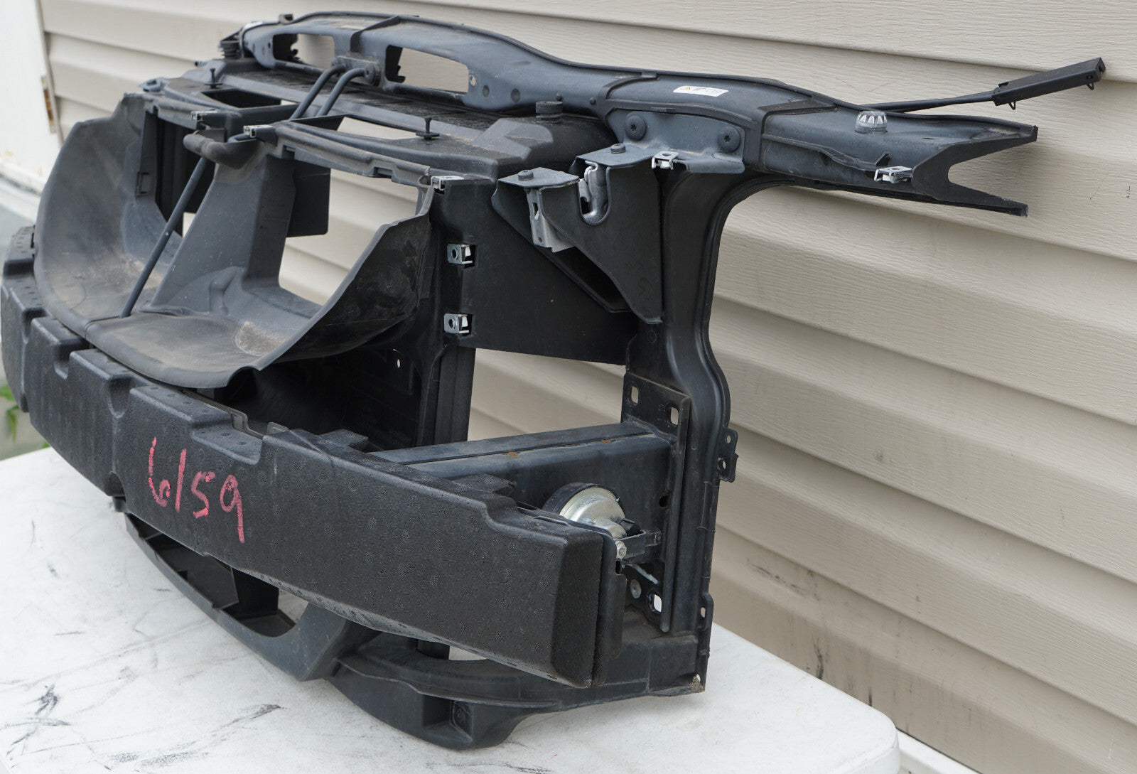 2009 - 2013 BMW 335i 328i E93 RADIATOR SUPPORT W/ BUMPER REINFORCEMENT OEM
