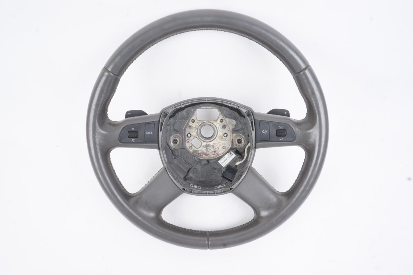 2006 - 2011 Audi A6 Quattro 4-Spoke Steering Wheel Leather OEM