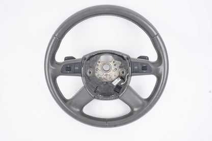 2006 - 2011 Audi A6 Quattro 4-Spoke Steering Wheel Leather OEM