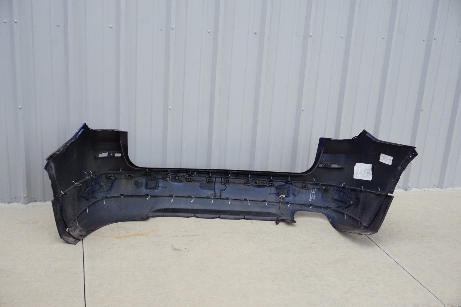 2011-2014 BMW F25 X3 Rear Bumper Cover Tim PDC Deep-Sea Blue Metallic OEM