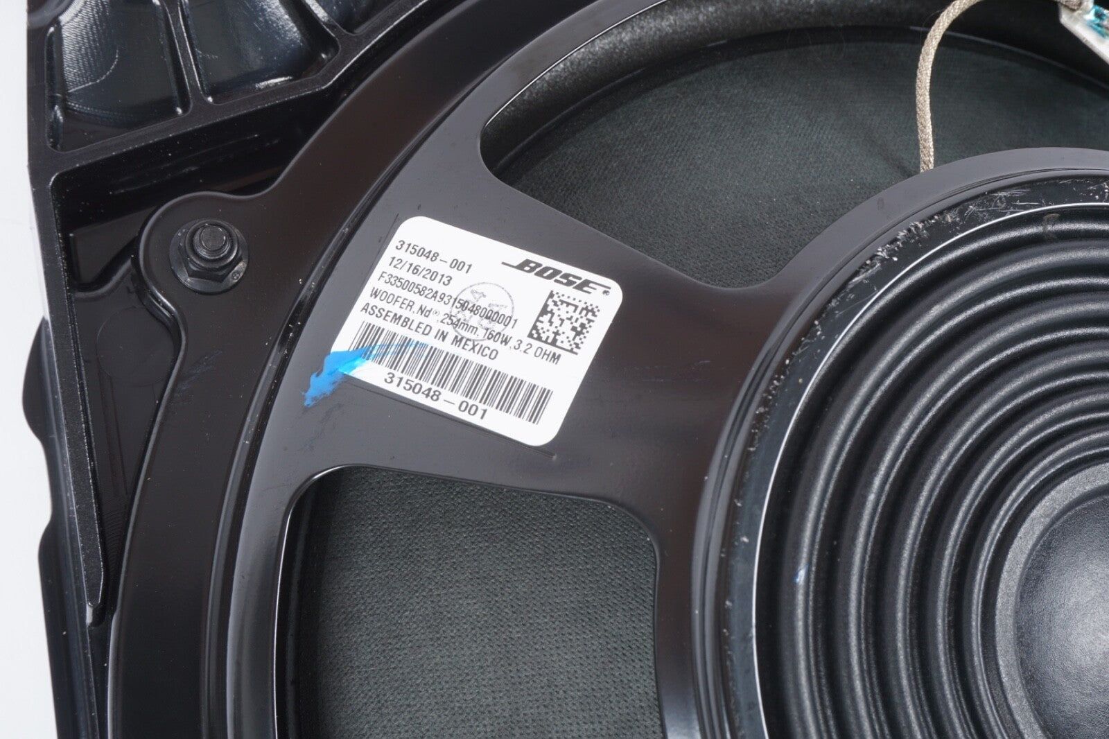 2011-2018 AUDI A8 A8L REAR SUBWOOFER SPEAKER OEM