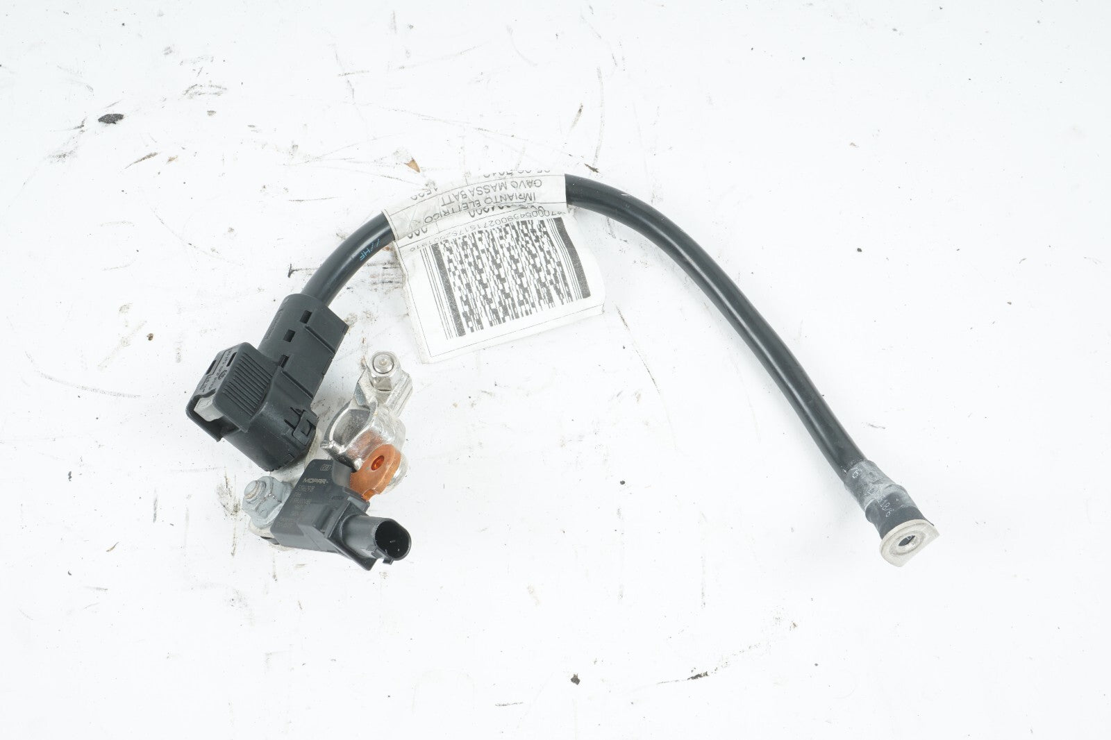 14 - 20 MASERATI QUATTROPORTE NEGATIVE BATTERY CABLE WIRE W/ SENSOR  OEM