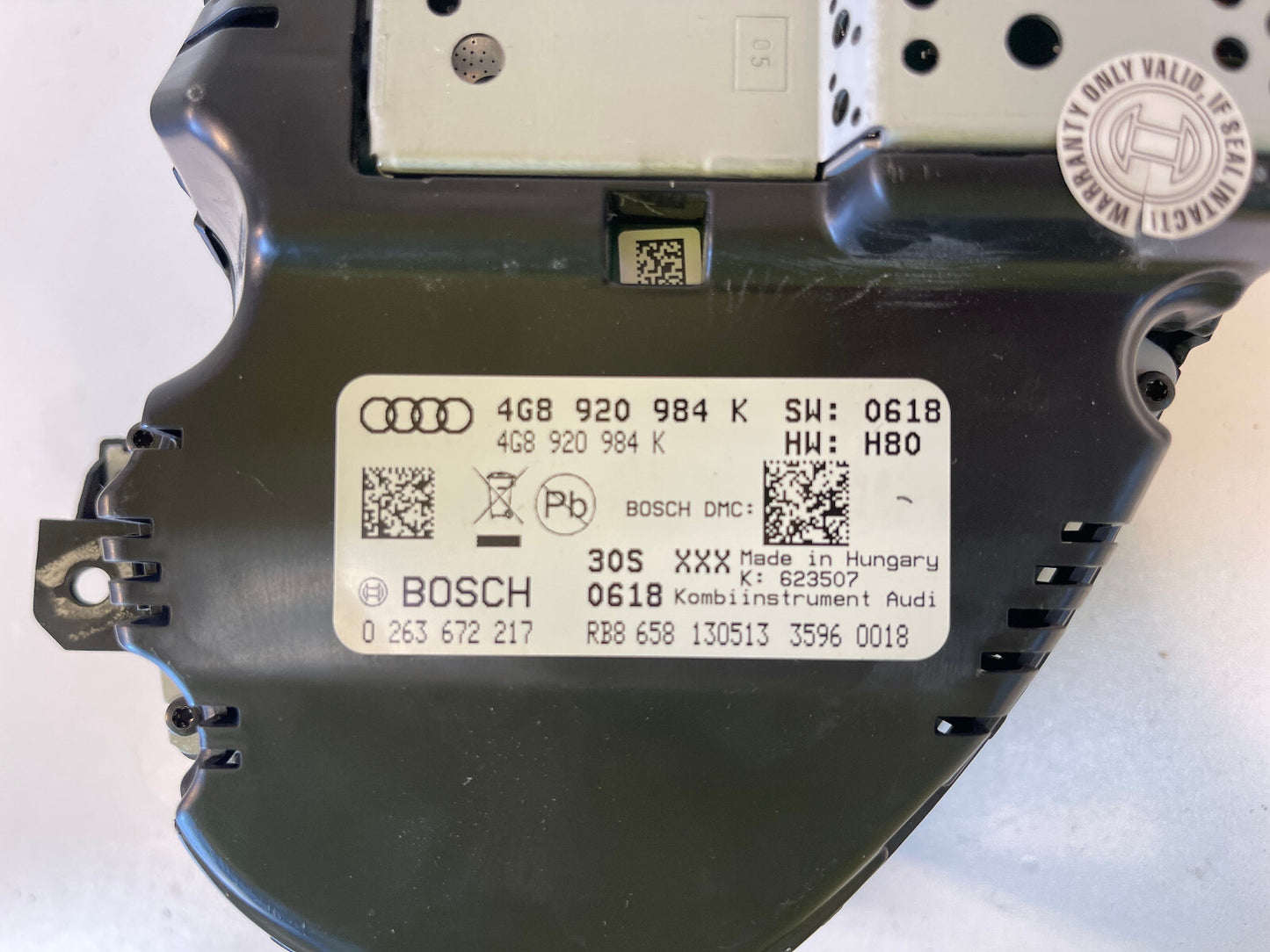 2014-2015 AUDI A6 QUATTRO SPEEDOMETER INSTRUMENT CLUSTER GAUGE  4G8920984K OEM