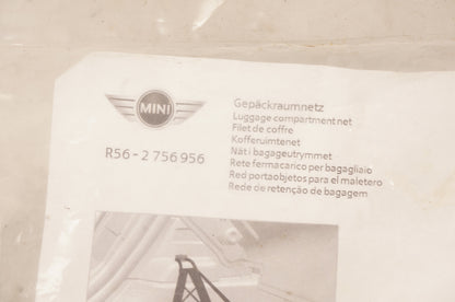 Bmw Mini R56 R57 TRUNK LUGGAGE COMPARTMENT NET 2756956 OEM