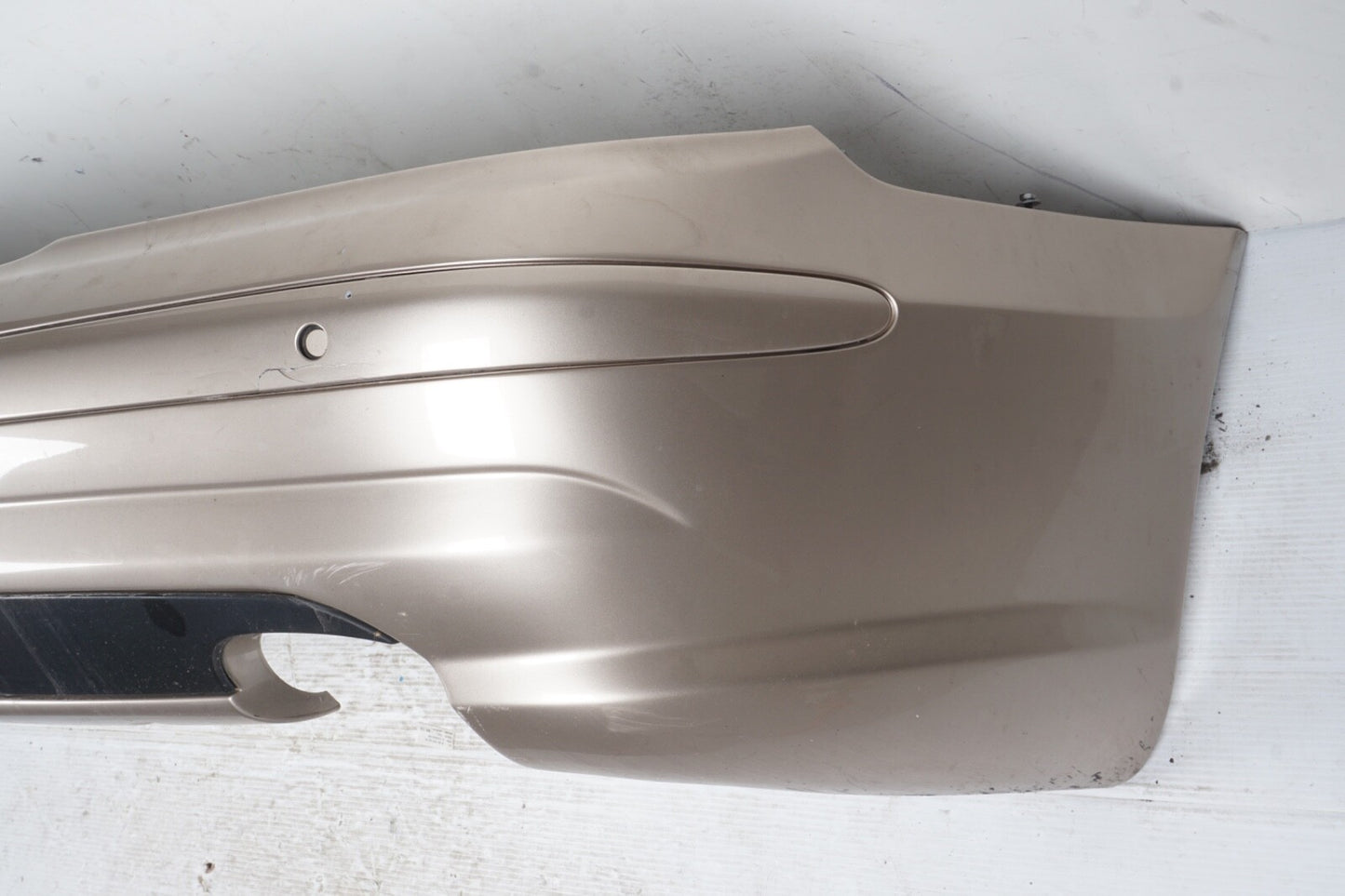03-08 Mercedes SL500 Base Rear Bumper Cover Assembly GOLD OEM