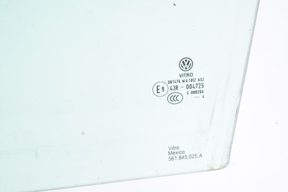 2012-2022 Volkswagen Passat Rear Left Driver Side Door Window Glass OEM