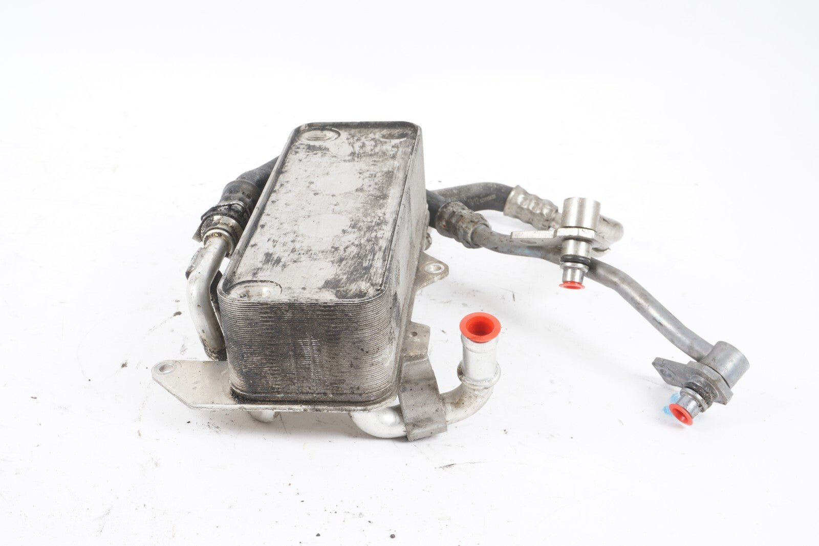 12-17 AUDI A8L A8 3.0L TRANSMISSION OIL COOLER 4H0317021H  OEM