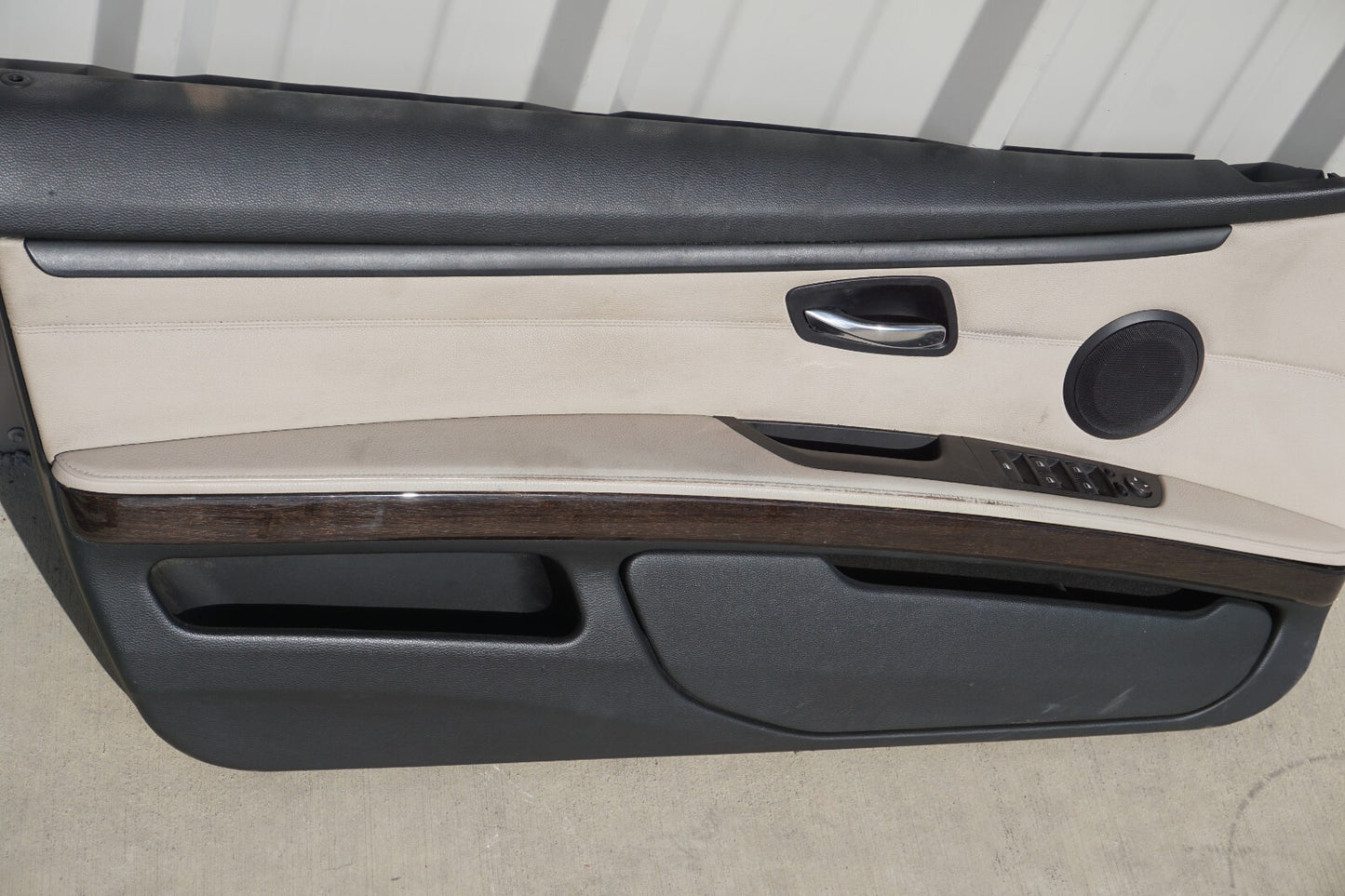 07-10 BMW E92 328i Coupe Front Left Driver Door Panel Trim OEM